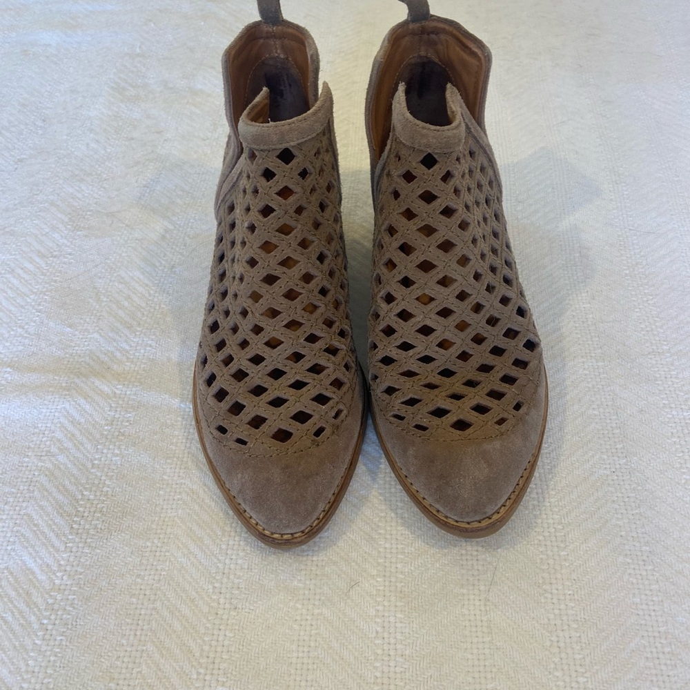 Jeffrey Campbell Brown Ankle Booties